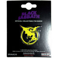 Black Sabbath Pin Badge: Never Say Die