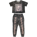 Black Sabbath Ladies Pyjamas: Psycho (Charcoal Grey)