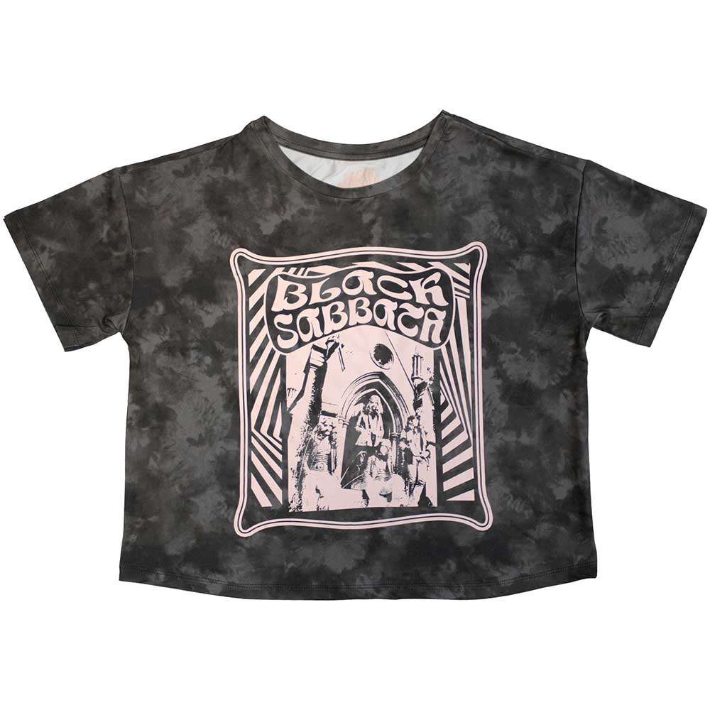Black Sabbath Ladies Pyjamas: Psycho (Charcoal Grey)