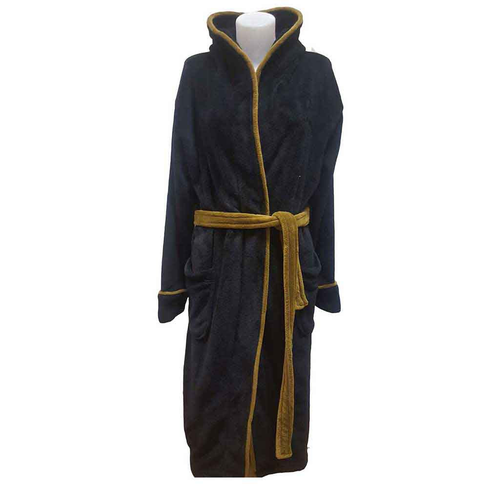 Black Sabbath Unisex Bathrobe: US Tour 78 Avengers (Black) (Back Print)