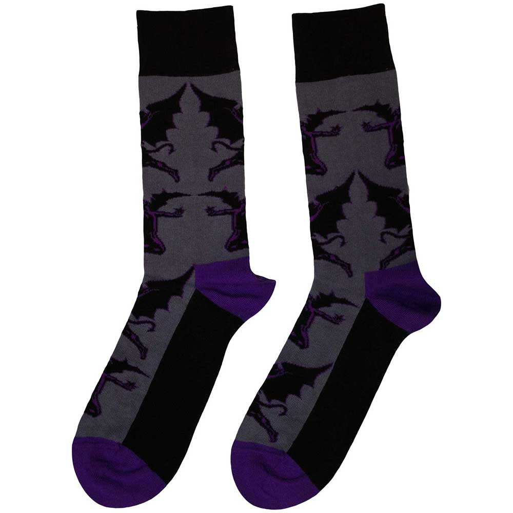 Black Sabbath Unisex Ankle Socks: Demons (Black) (UK Size 7 - 11)