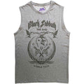 Black Sabbath Unisex Tank T-Shirt: The End Mushroom Cloud (Grey)