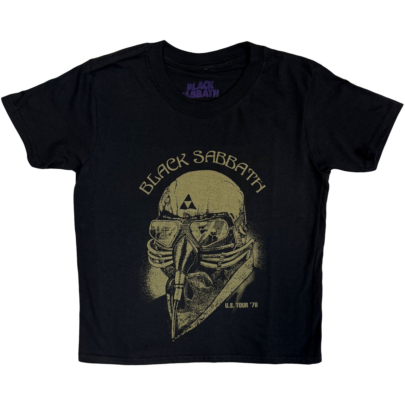 Black Sabbath Kids T-Shirt: US Tour 78 Avengers (Black)