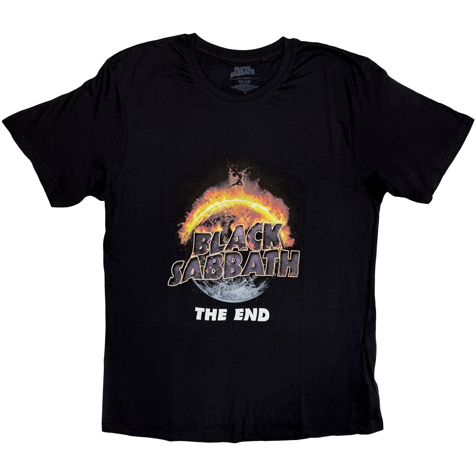 Black Sabbath Unisex T-Shirt: The End (Black)