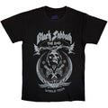 Black Sabbath Unisex T-Shirt: The End Mushroom Cloud (Black)