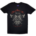 Black Sabbath Unisex T-Shirt: The End Reading Skull (Black)