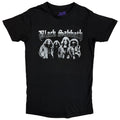 Black Sabbath Unisex T-Shirt: Greyscale Group (Black)