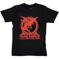 Black Sabbath Unisex T-Shirt: Europe '75 (Black)