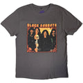 Black Sabbath Unisex T-Shirt: Japan Photo (Charcoal Grey)