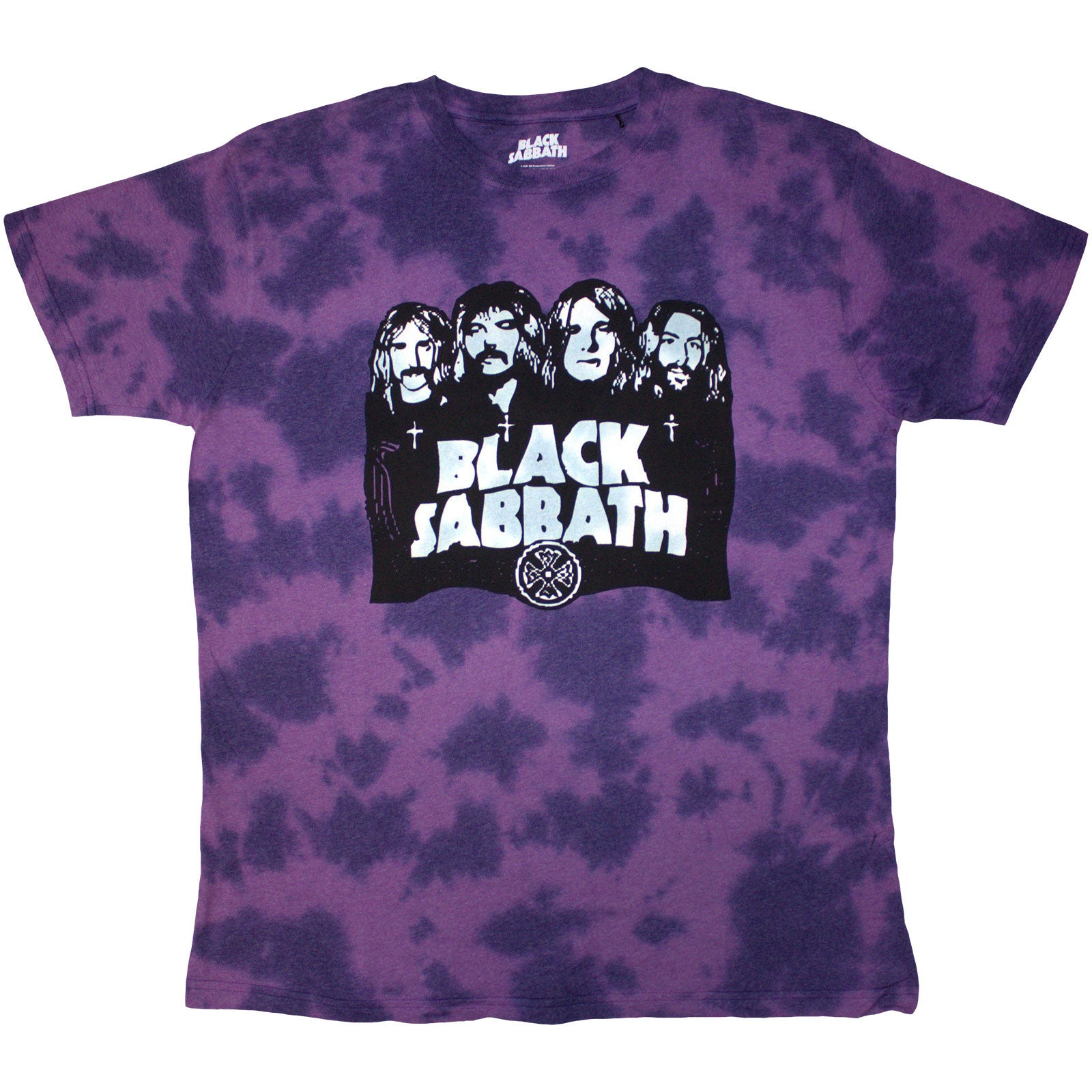 Black Sabbath Kids T-Shirt: Band & Logo (Purple) (Wash Collection)