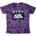 Black Sabbath Kids T-Shirt: Band & Logo (Purple) (Wash Collection)