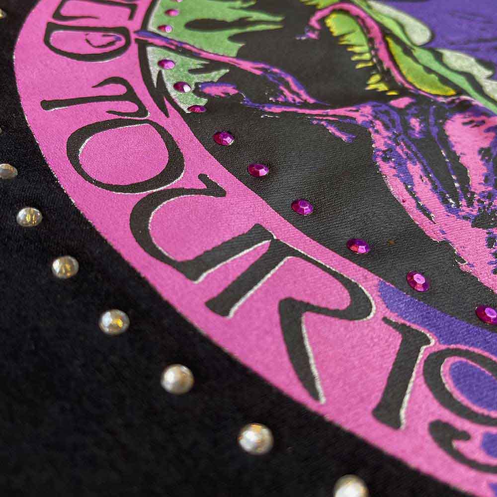 Black Sabbath Unisex T-Shirt: Tour '78 (Black) (Embellished)
