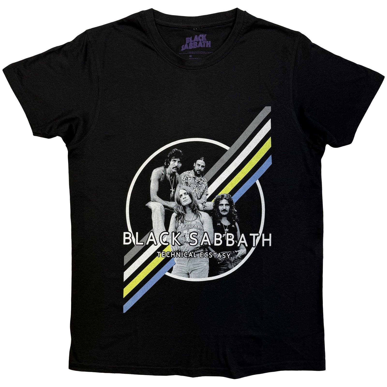 Black Sabbath Unisex T-Shirt: Technical Ecstasy (Black)