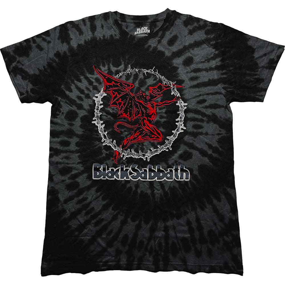 Black Sabbath Unisex T-Shirt: Red Henry (Black) (Wash Collection)
