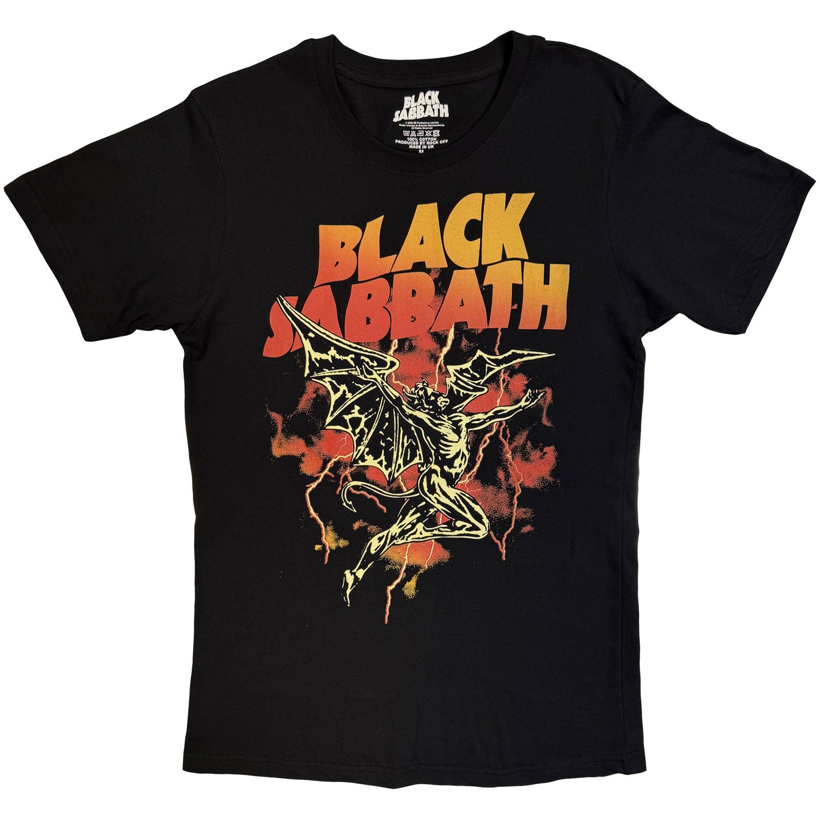 Black Sabbath Unisex T-Shirt: Nordstorm Henry (Black)