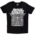 Black Sabbath Unisex T-Shirt: Church Windows (Black)