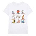 BT21 Unisex T-Shirt: Resting Time (White)