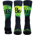 The Beatles Unisex Crew Socks: Apple Sublimation (Black)  (UK Size 6.5 - 11)