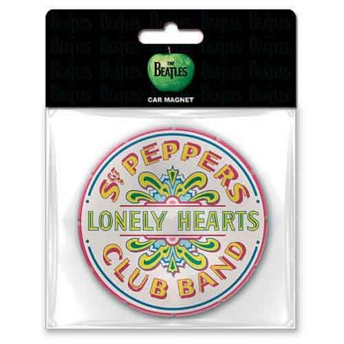 The Beatles Rubber Magnet: Sgt Pepper Drum Car