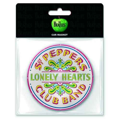 The Beatles Rubber Magnet: Sgt Pepper Drum Car