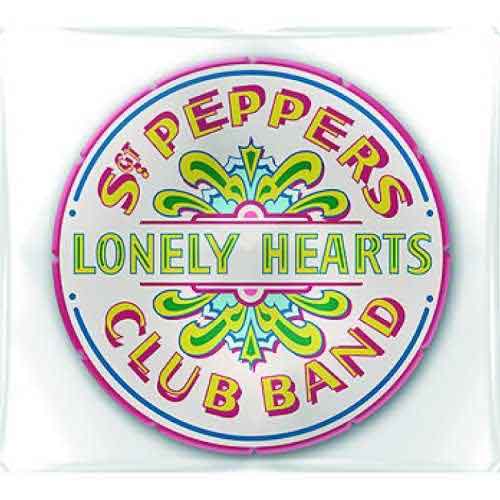 The Beatles Rubber Magnet: Sgt Pepper Drum Car