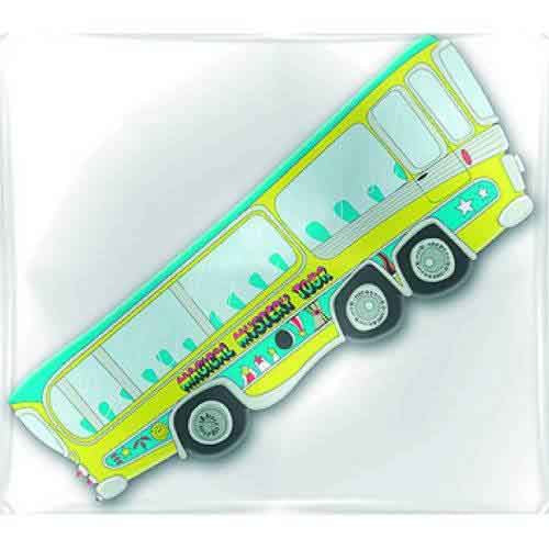 The Beatles Rubber Magnet: MMT Bus Car