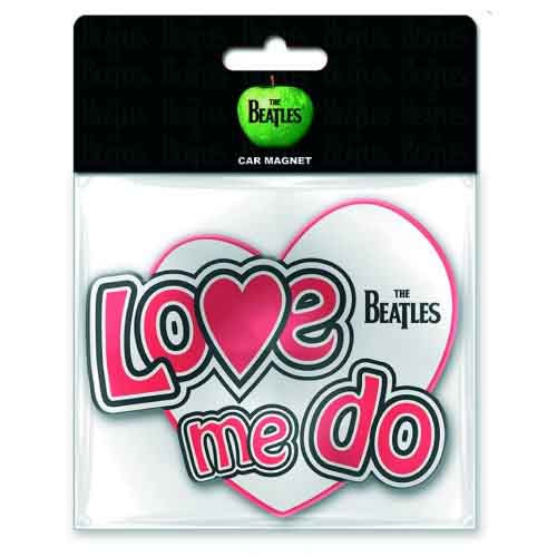 The Beatles Rubber Magnet: Love Me Do Car