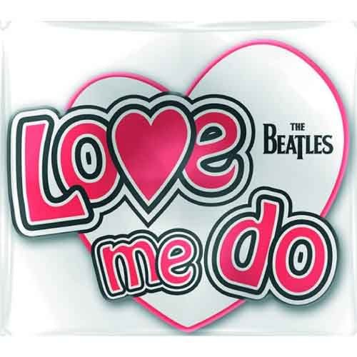 The Beatles Rubber Magnet: Love Me Do Car