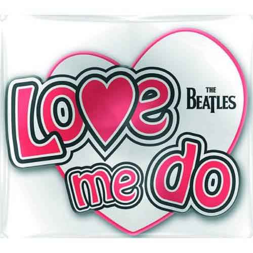 The Beatles Rubber Magnet: Love Me Do Car