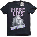 Beetlejuice Unisex T-Shirt: Here Lies (Black)