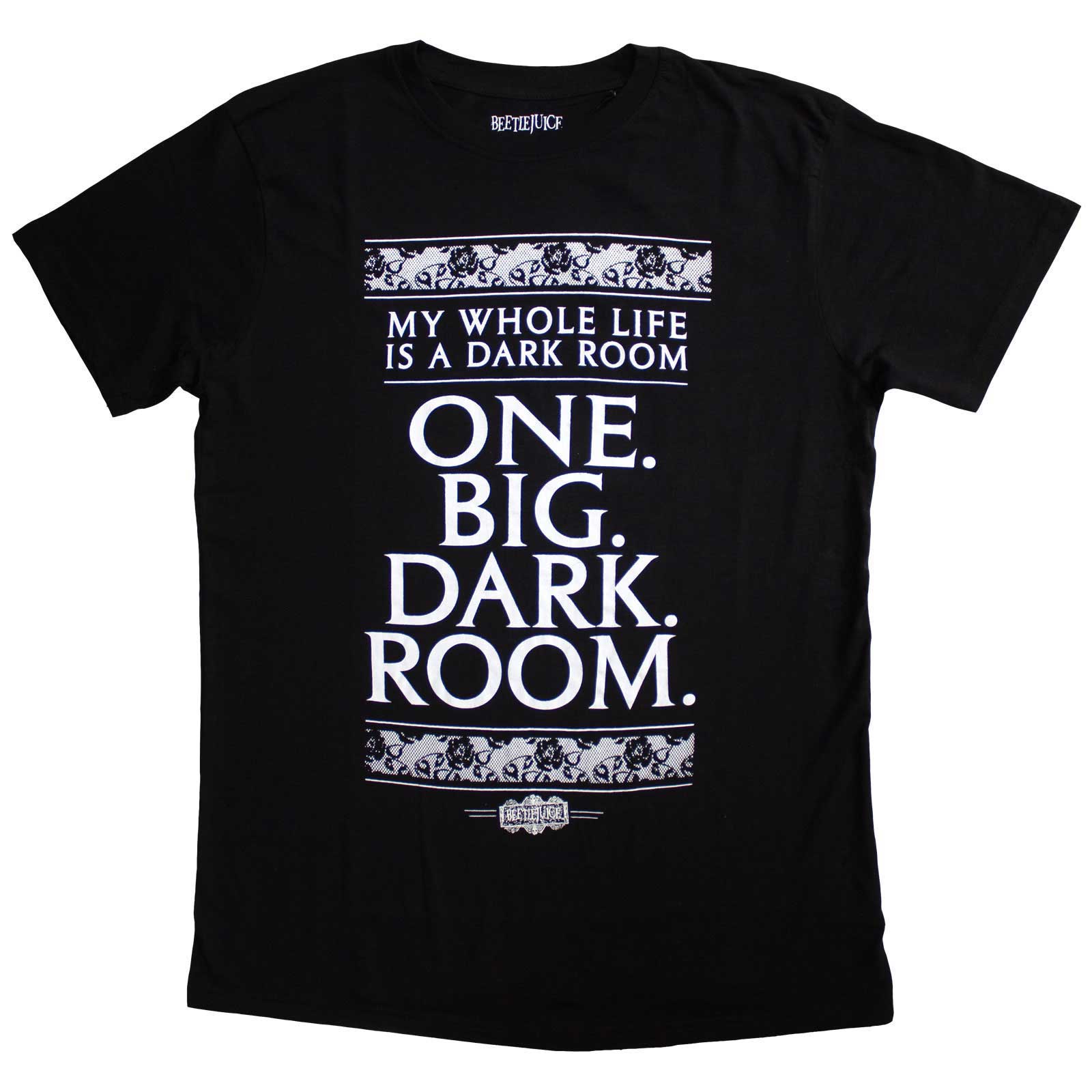 Beetlejuice Unisex T-Shirt: Dark Room (Black)