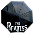 The Beatles Retractable Umbrella: Drop T Logo (Black)
