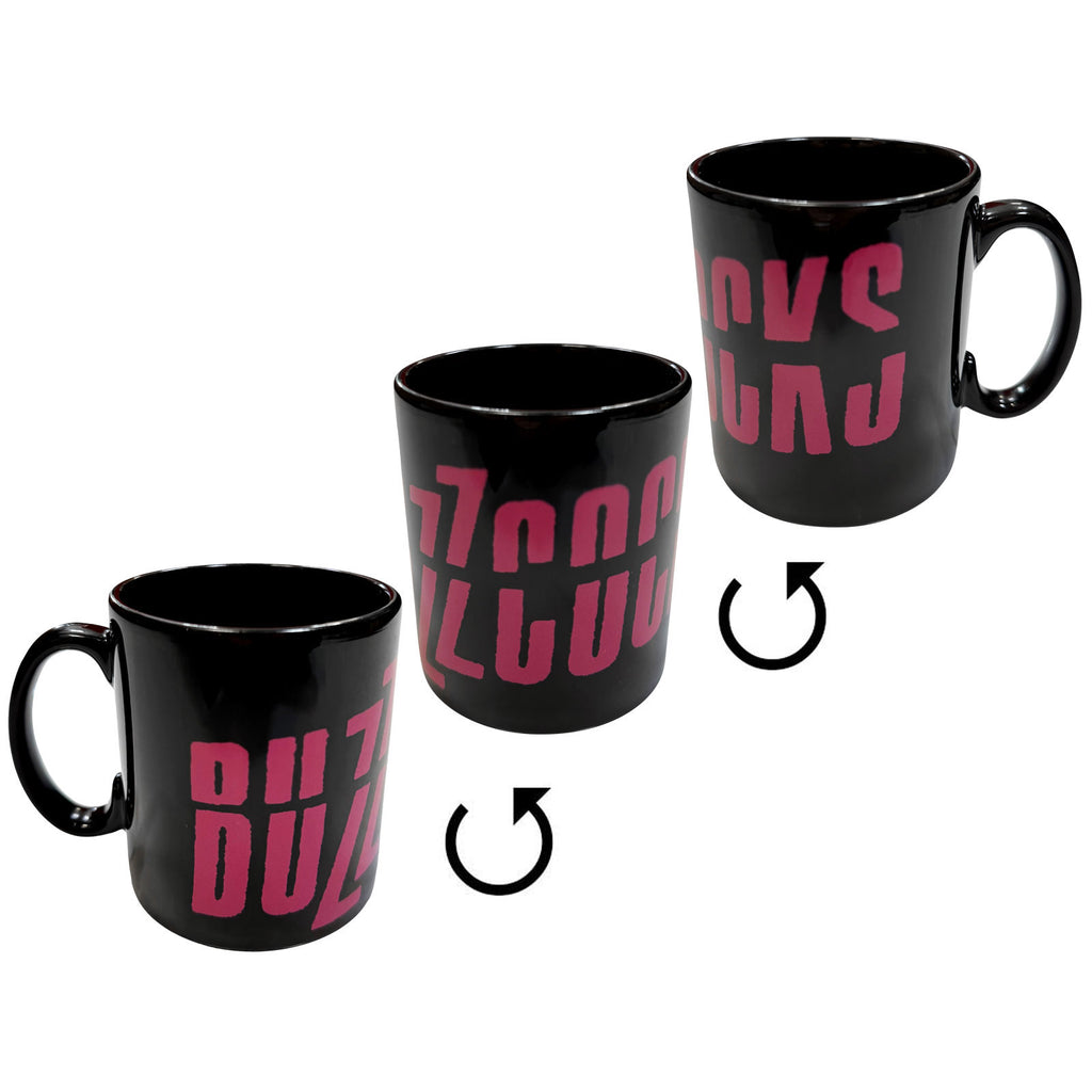 Buzzcocks Unboxed Mug: Distressed Logo (Black) (All Around)