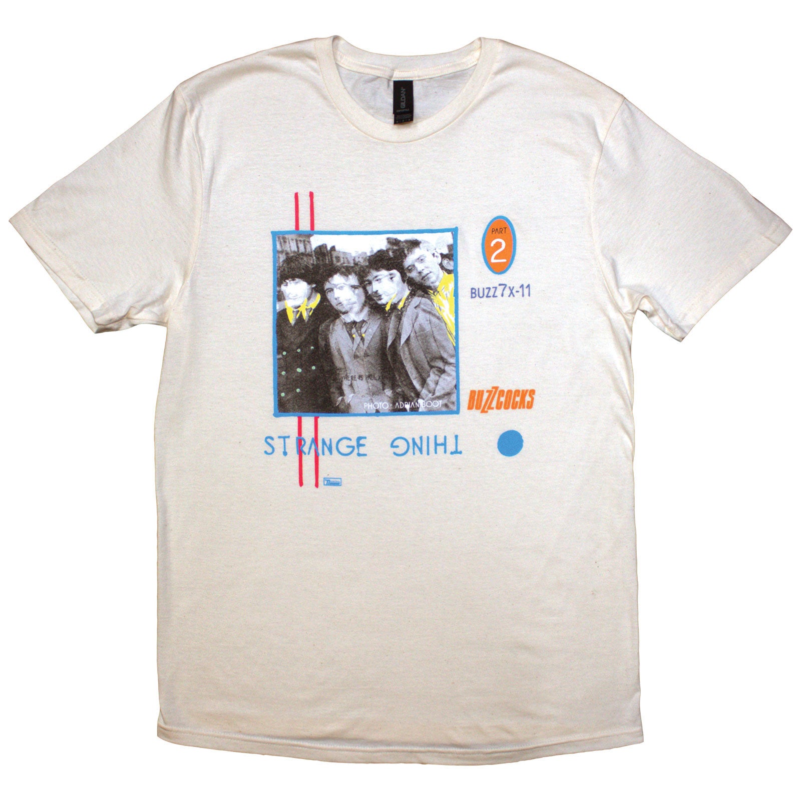 Buzzcocks Unisex T-Shirt: Strange Thing (Natural)
