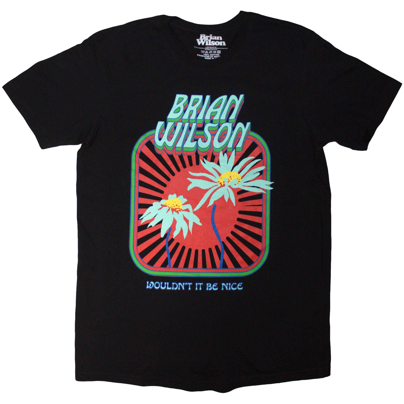 Brian Wilson Unisex T-Shirt: Wouldn't It Be Nice (Black)