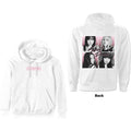BlackPink: Shut Down Photo Grid Unisex Pullover Hoodie (White) (Back Print)