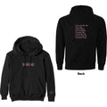 BlackPink Unisex Pullover Hoodie: The Album Tracklist (Black) (Back Print)