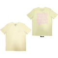 Calvin Harris Unisex T-Shirt: Summer '23 (Yellow) (Back Print & Ex-Tour)