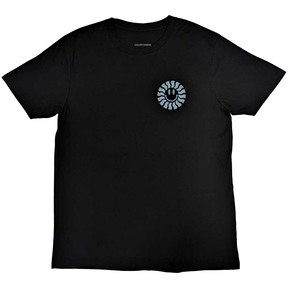 Calvin Harris Unisex T-Shirt: Biggest Party (Black) (Back Print & Ex-Tour)