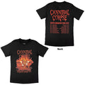 Cannibal Corpse Unisex T-Shirt: Necrogenic Resurrection (Black) (Back Print)