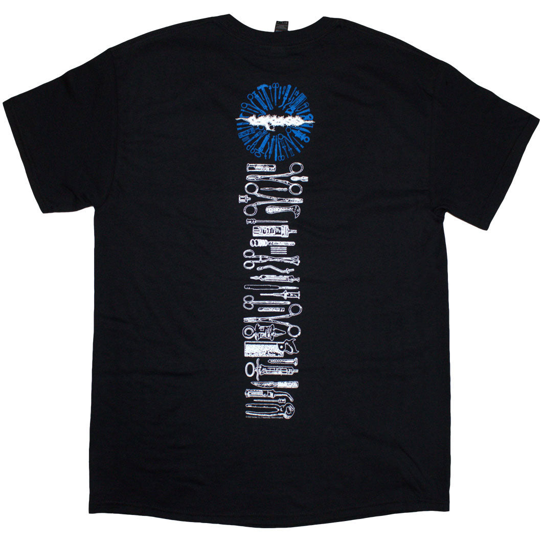 Carcass Unisex T-Shirt: Necro Head (Black) (Back Print)