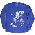 Chase Atlantic Unisex Long Sleeve T-Shirt: Live European Tour '25 (Blue) (Ex-Tour)