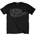 Creedence Clearwater Revival Unisex T-Shirt: Vintage Logo (Black)