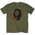 Che Guevara Unisex T-Shirt: Military (Military Green)