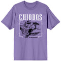 Chiodos Unisex T-Shirt: AWTEW Faded Face (Purple)