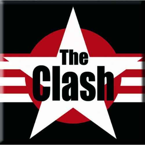 The Clash Fridge Magnet: Stars & Stripes