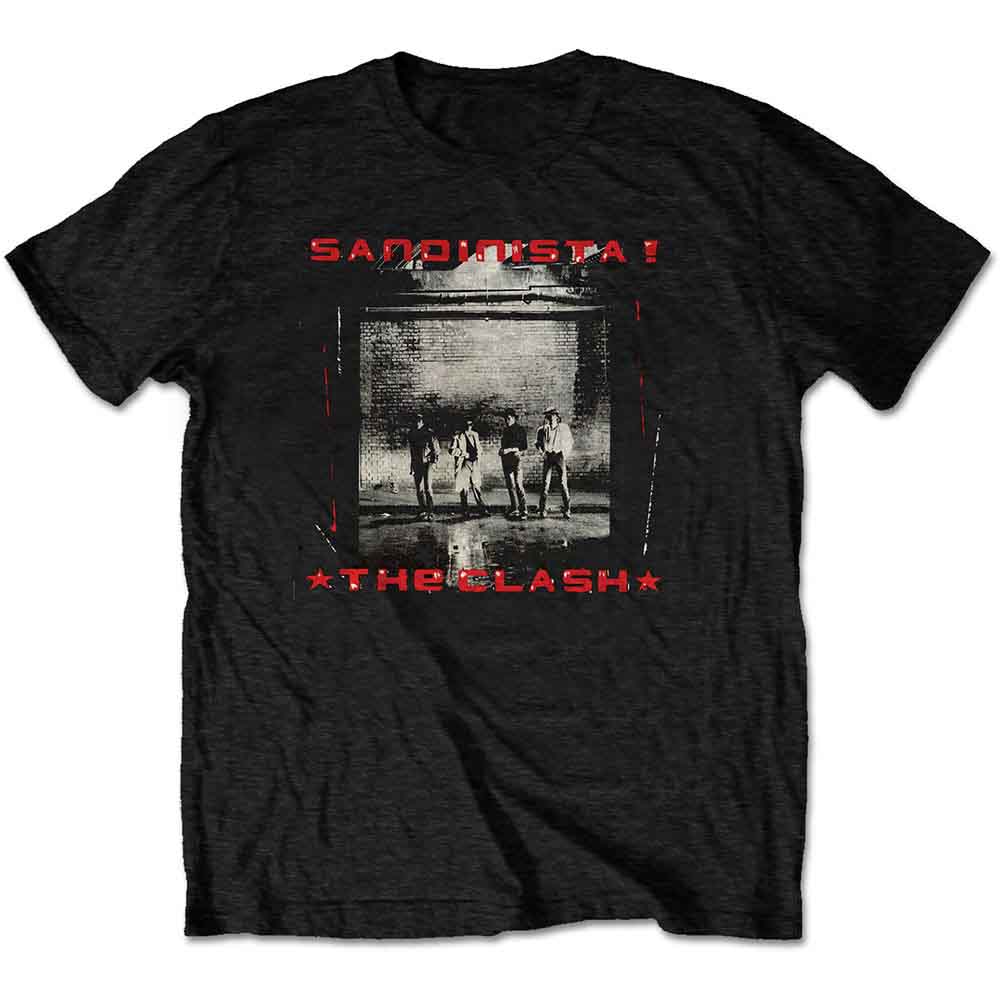 The Clash Unisex T-Shirt: Sandinista! (Black)