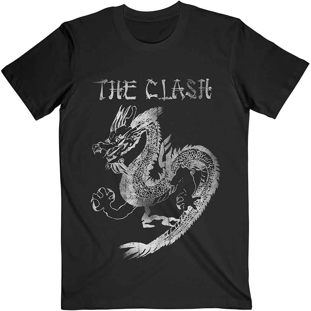 The Clash Unisex T-Shirt: Dragon (Black)