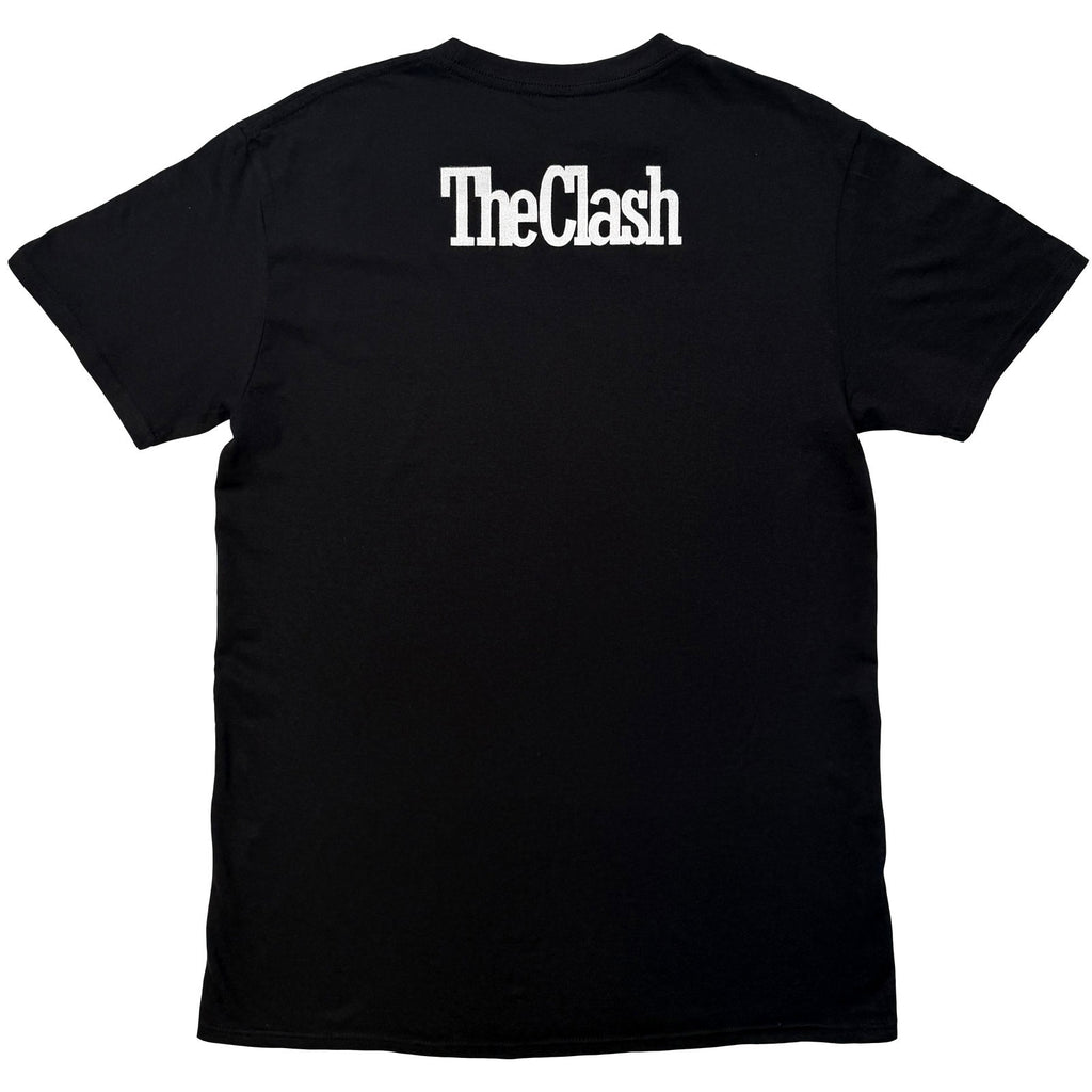 The Clash Unisex T-Shirt: Should I Stay Or Should I Go (Black) (Back Print)