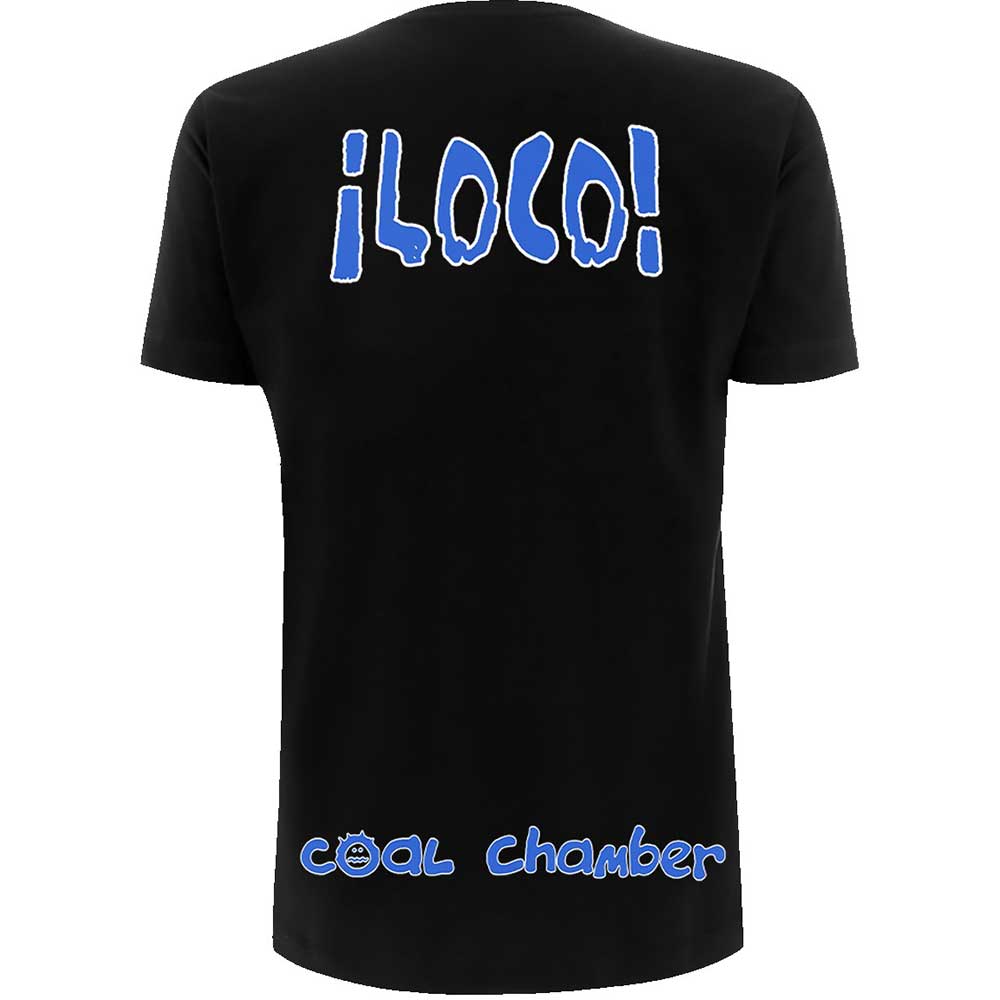 Coal Chamber Unisex T-Shirt: Loco (Black) (Back Print)